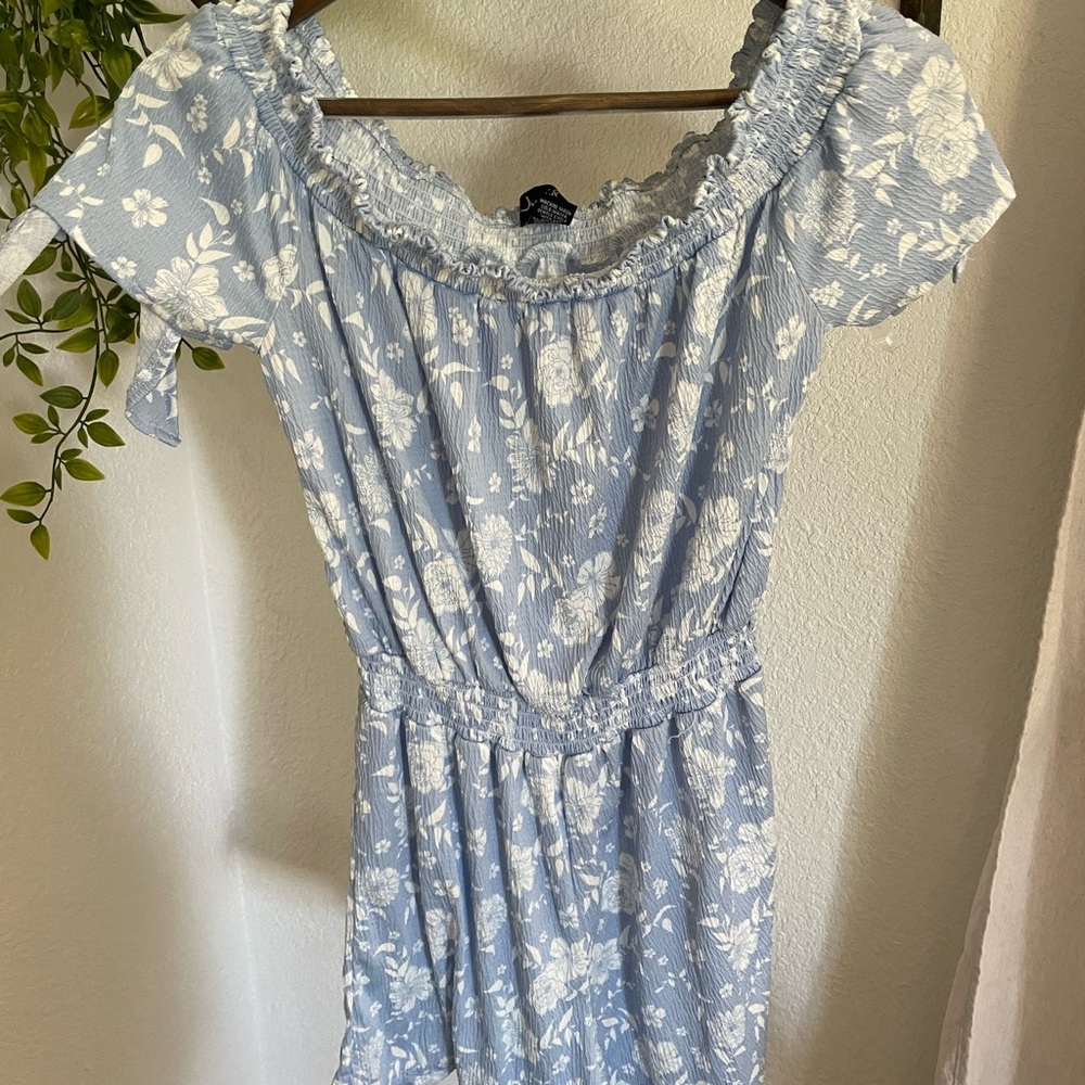 Blue romper